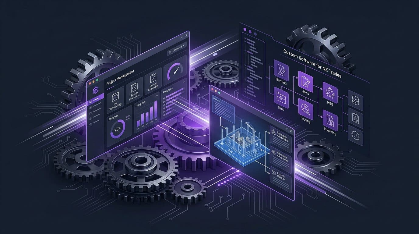 Custom Software for NZ Trades and Construction Businesses: Quoting, Jobs, H&S, and Invoicing