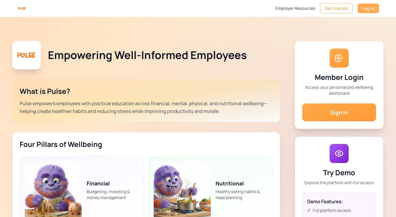 Holistic Wellbeing Portal